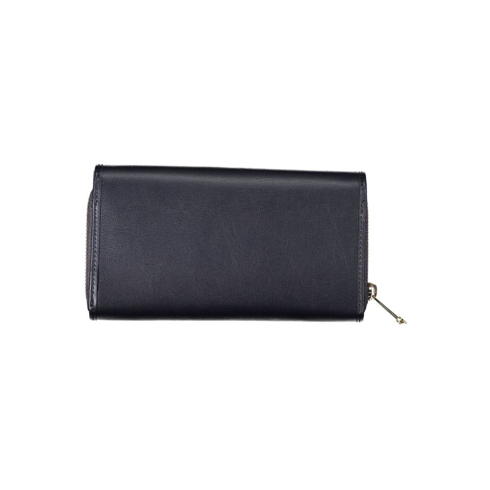 Tommy Hilfiger – Blaue Polyethylen-Geldbörse für Damen