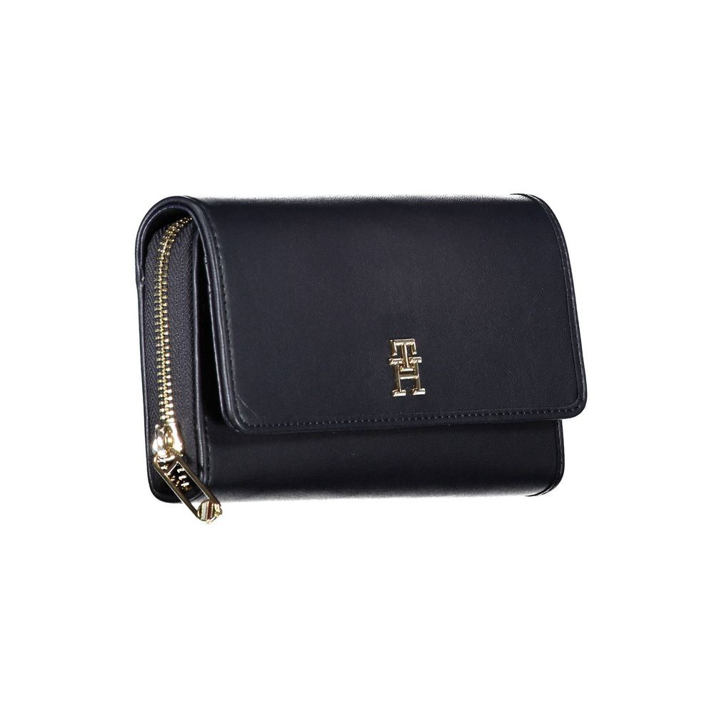 Tommy Hilfiger – Blaue Polyethylen-Geldbörse für Damen
