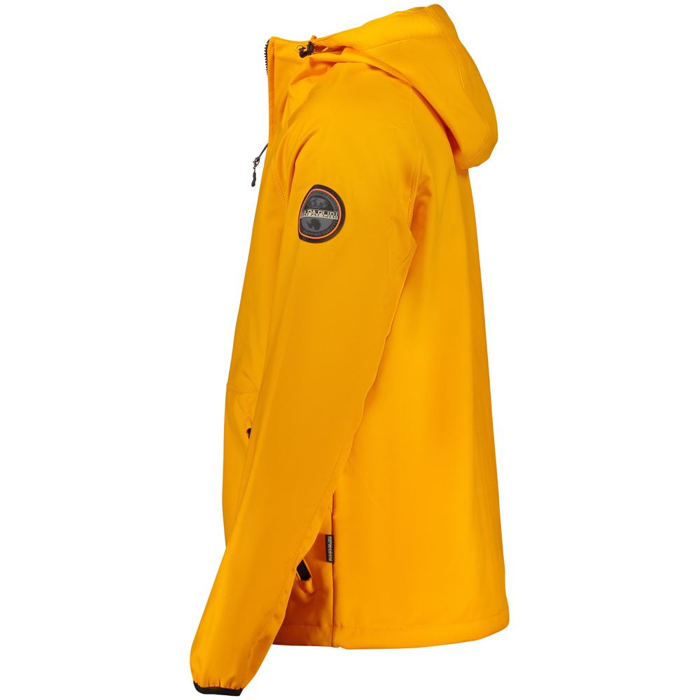 Napapijri Orange Polyester Herrenjacke