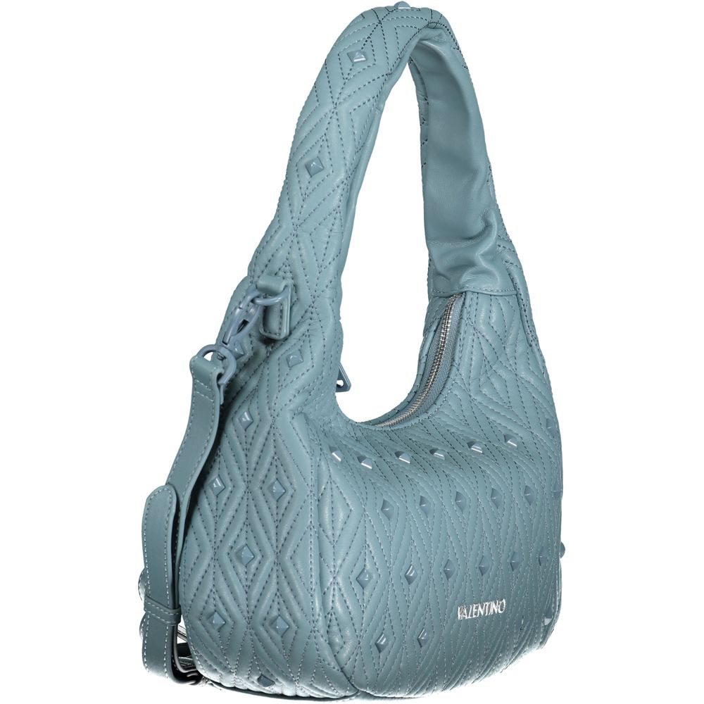 Mario Valentino Blaue Polyethylen-Damenhandtasche