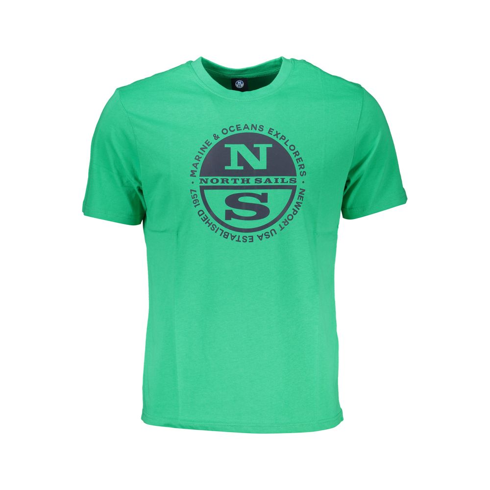 Grünes Baumwoll-T-Shirt von North Sails