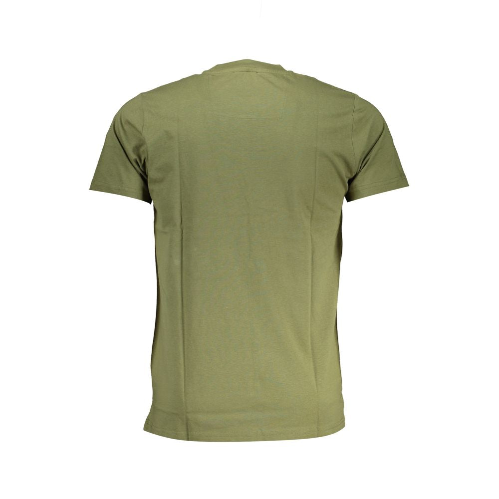 Grünes Baumwoll-T-Shirt der Cavalli-Klasse