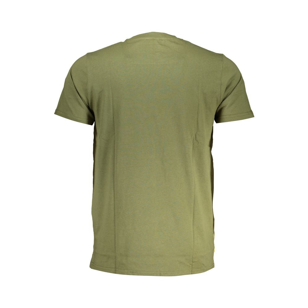 Grünes Baumwoll-T-Shirt der Cavalli-Klasse
