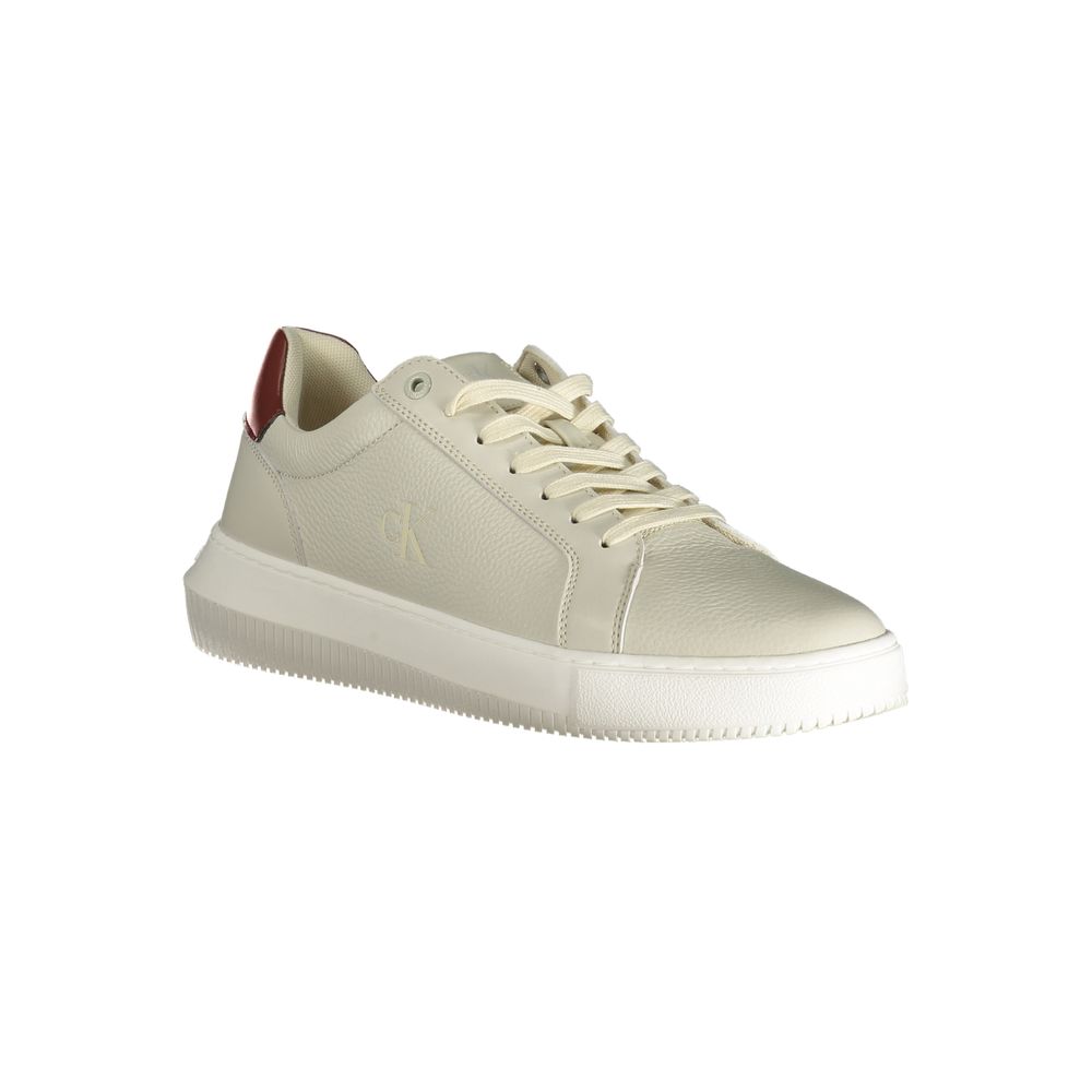 Calvin Klein Herren-Sneaker aus braunem Leder