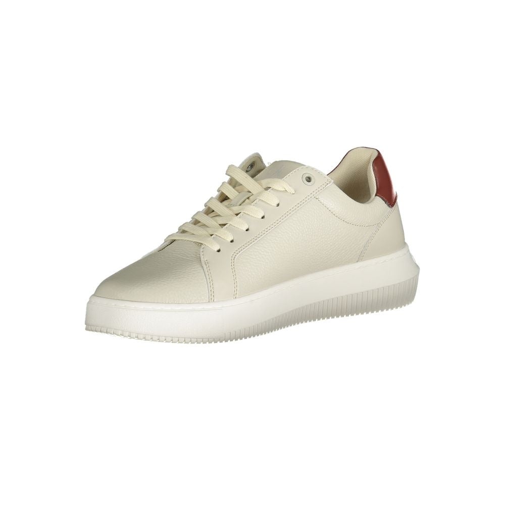Calvin Klein Herren-Sneaker aus braunem Leder