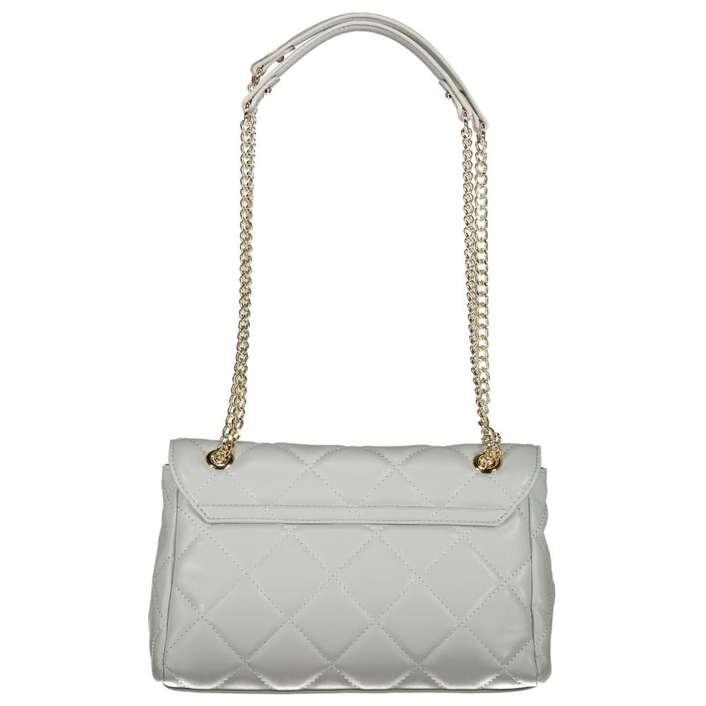Mario Valentino Graue Polyethylen-Damenhandtasche