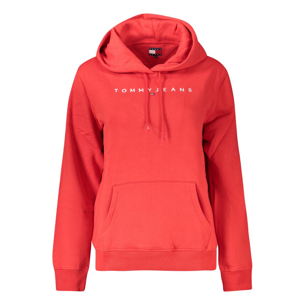 Tommy Hilfiger – Roter Pullover aus Bio-Baumwolle für Damen