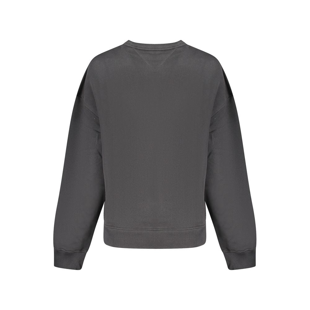 Tommy Hilfiger – Schwarzer Baumwollpullover für Damen