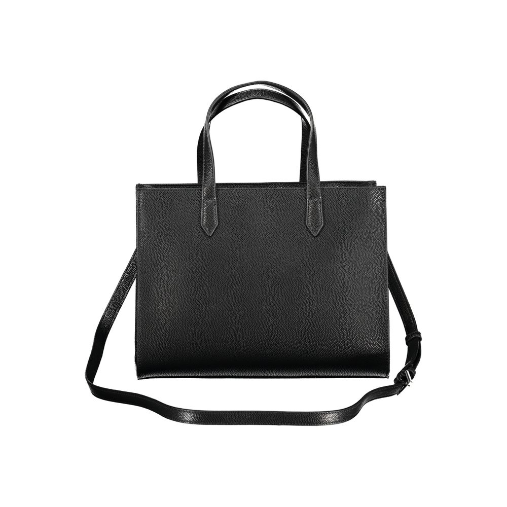 Mario Valentino Schwarze Polyethylen-Damenhandtasche