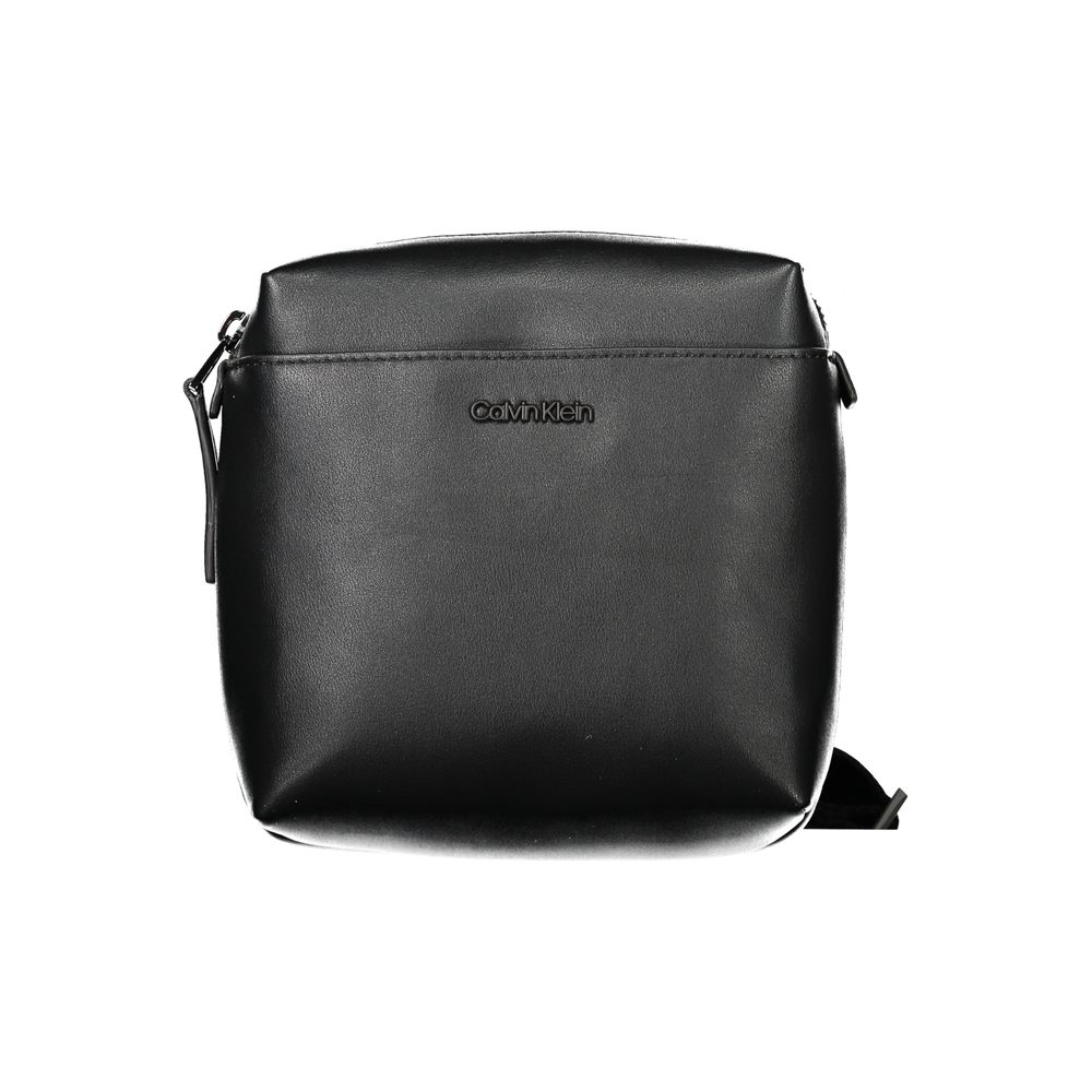 Calvin Klein – Schwarze Umhängetasche aus Polyethylen für Herren