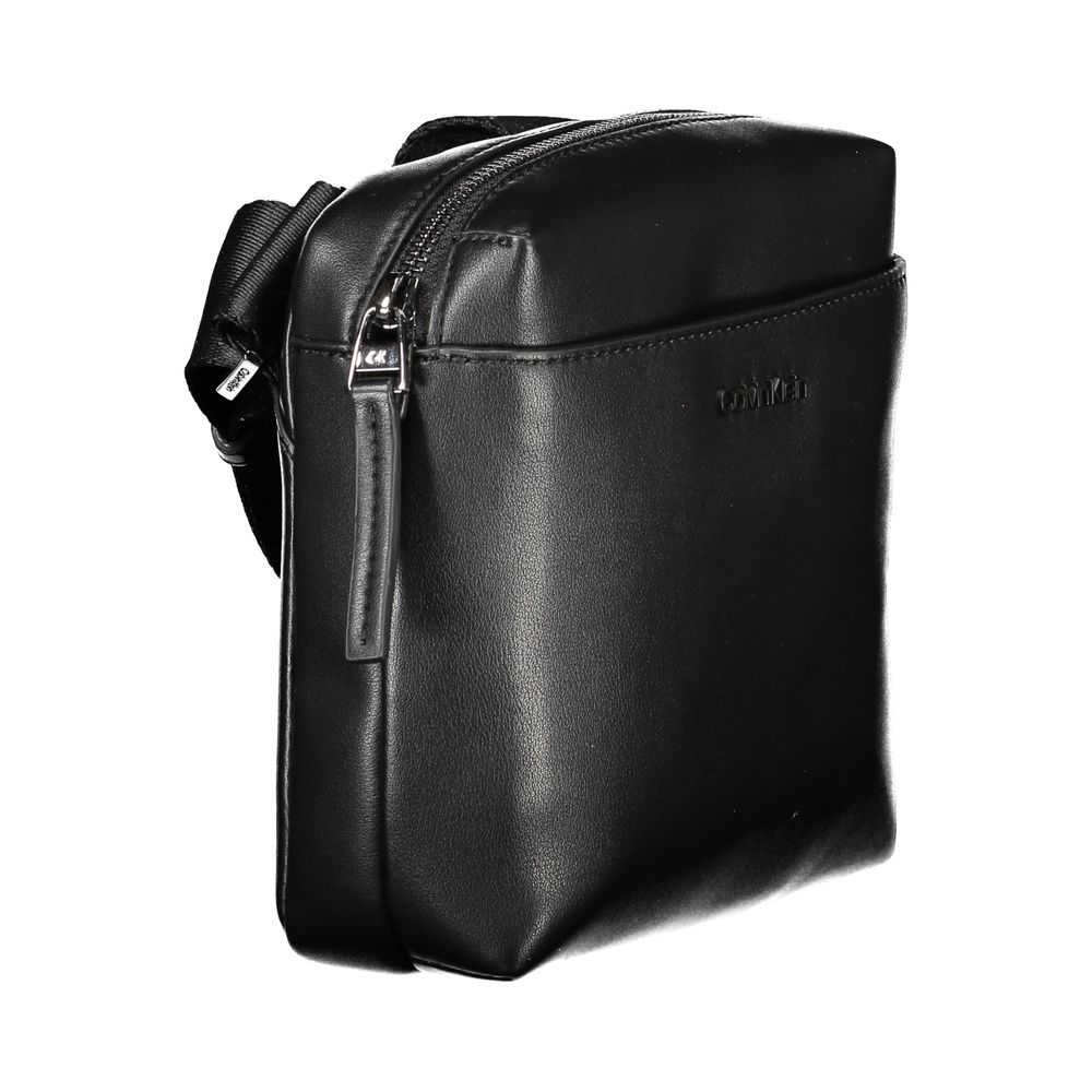 Calvin Klein – Schwarze Umhängetasche aus Polyethylen für Herren
