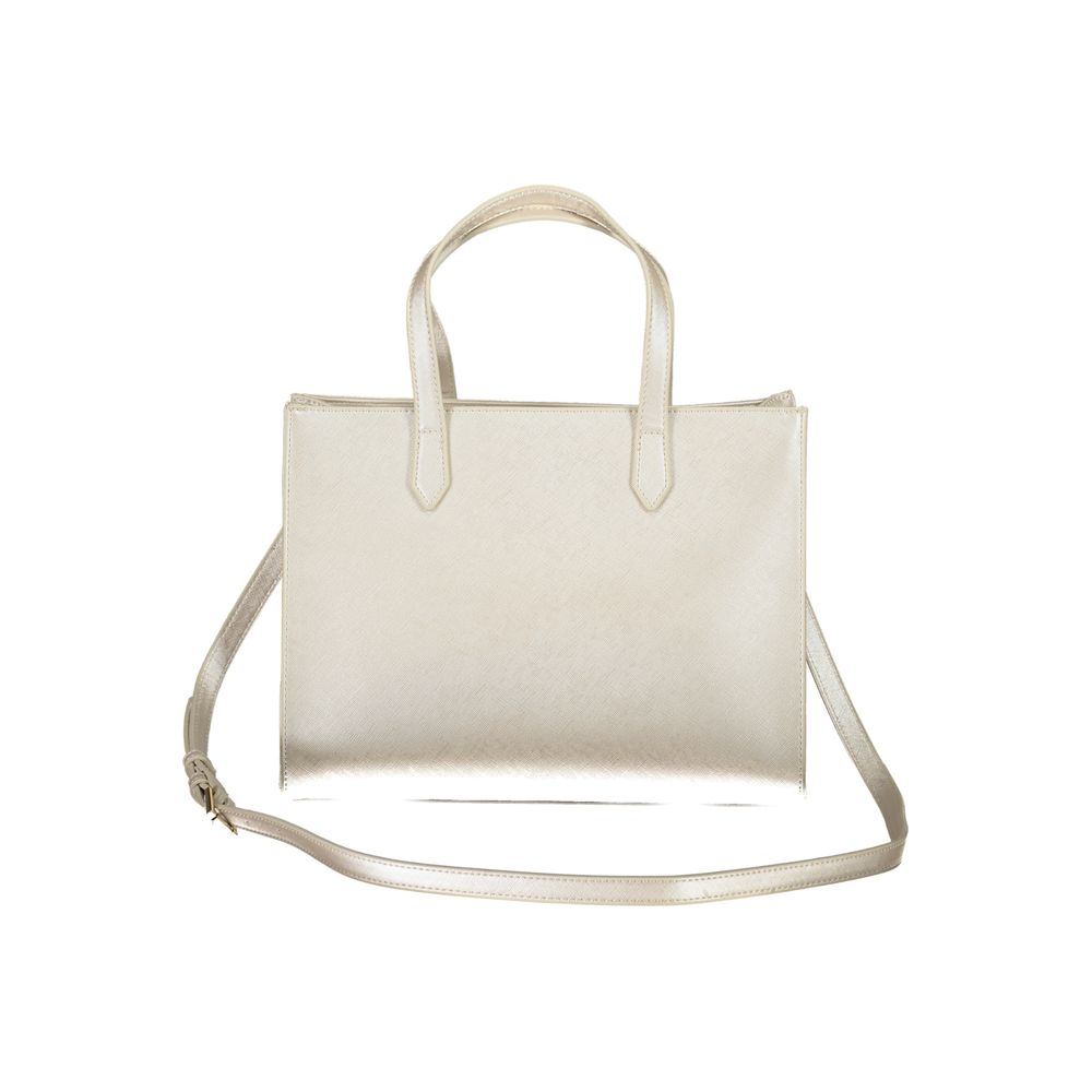 Mario Valentino Graue Polyethylen-Damenhandtasche