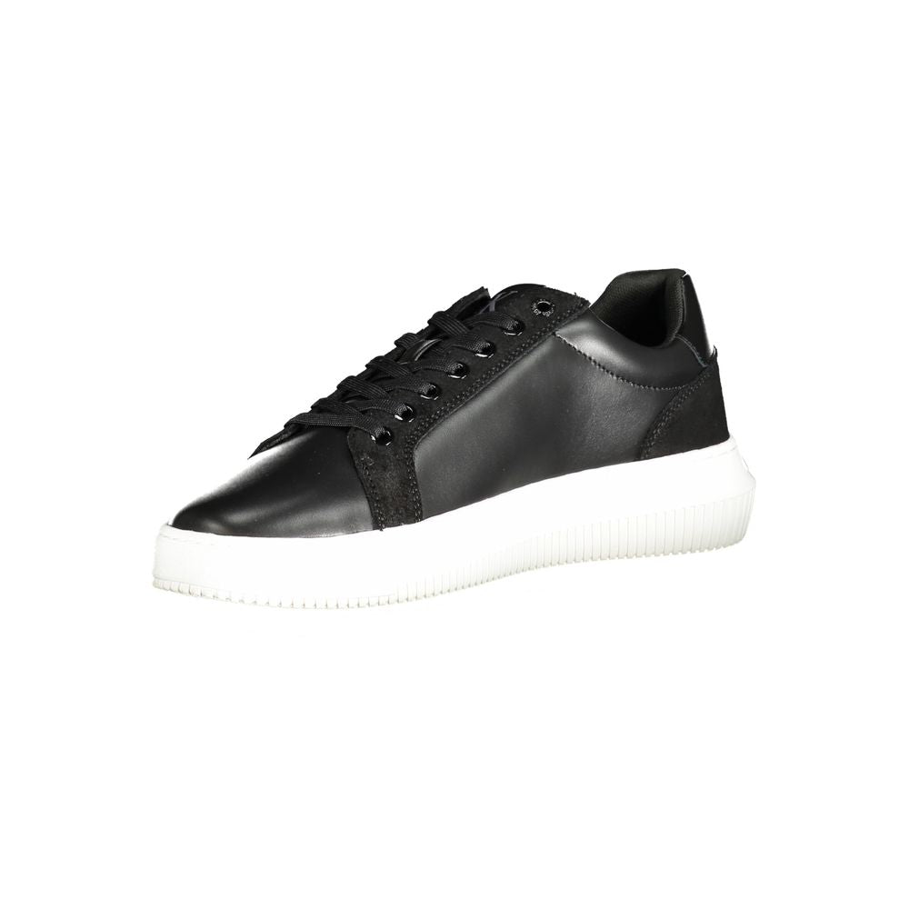 Calvin Klein – Schwarzer Polyester-Sneaker