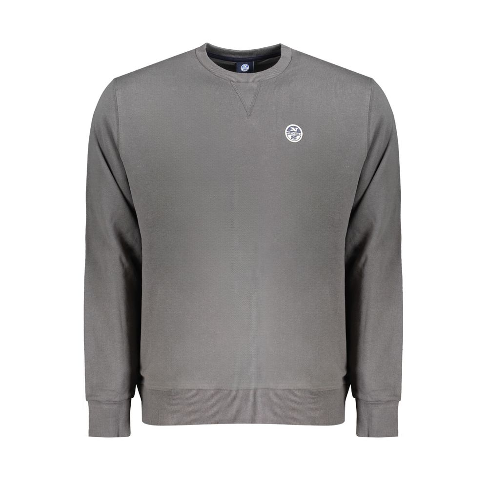 North Sails Brauner Baumwollpullover für Herren