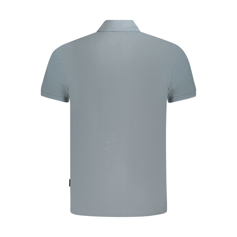 Napapijri Braunes Herren-Poloshirt aus Baumwolle