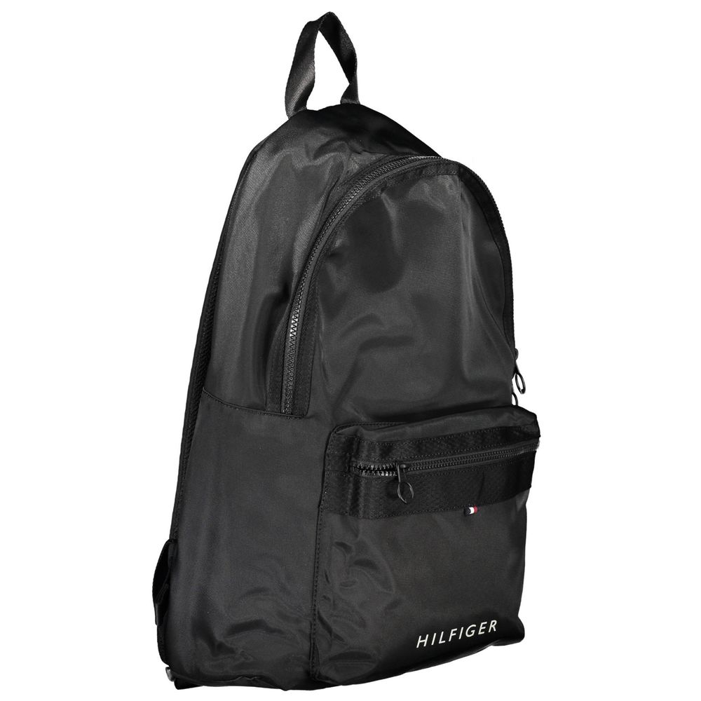 Tommy Hilfiger – Schwarzer Polyester-Rucksack für Herren