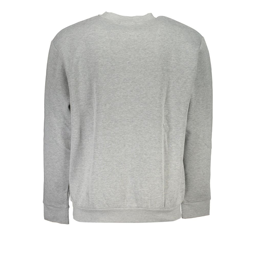 Cavalli Class Gray Cotton Men Sweater