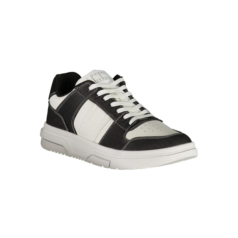Tommy Hilfiger – Schwarze Polyester-Sneaker