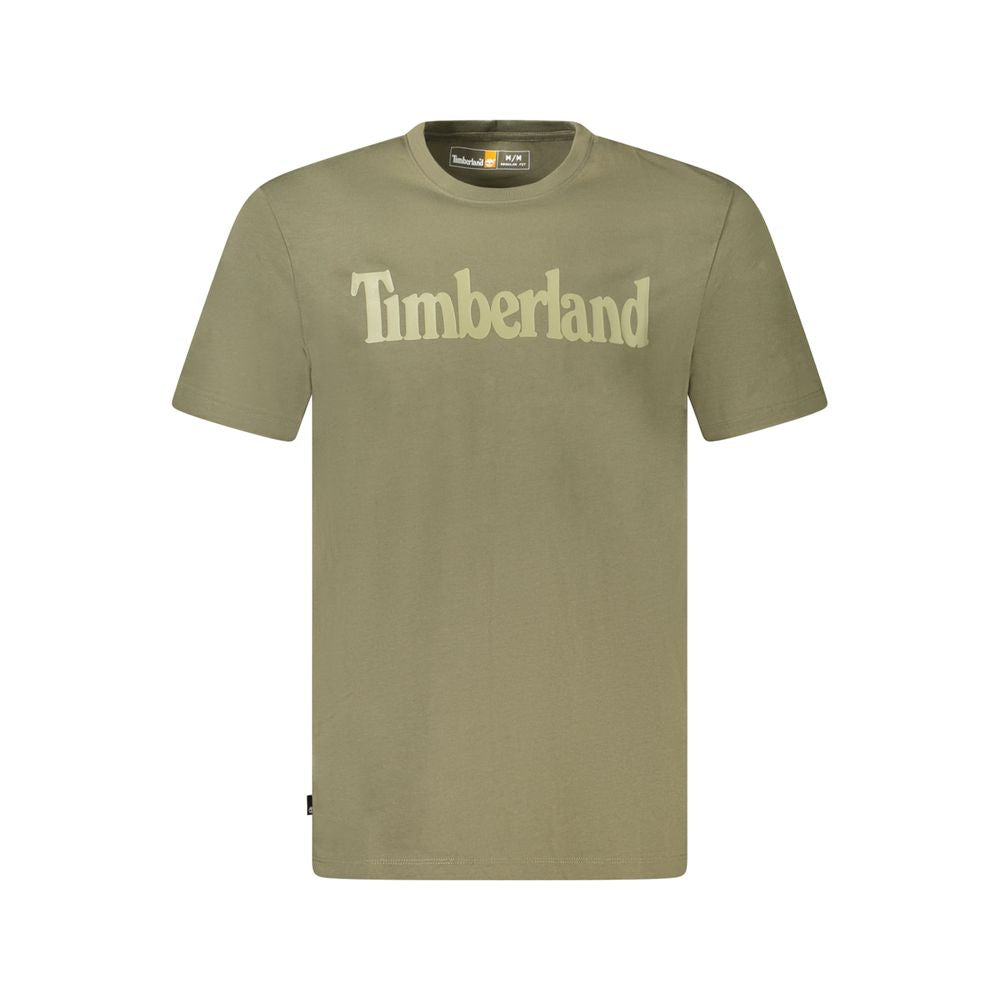 Grünes Baumwoll-T-Shirt von Timberland