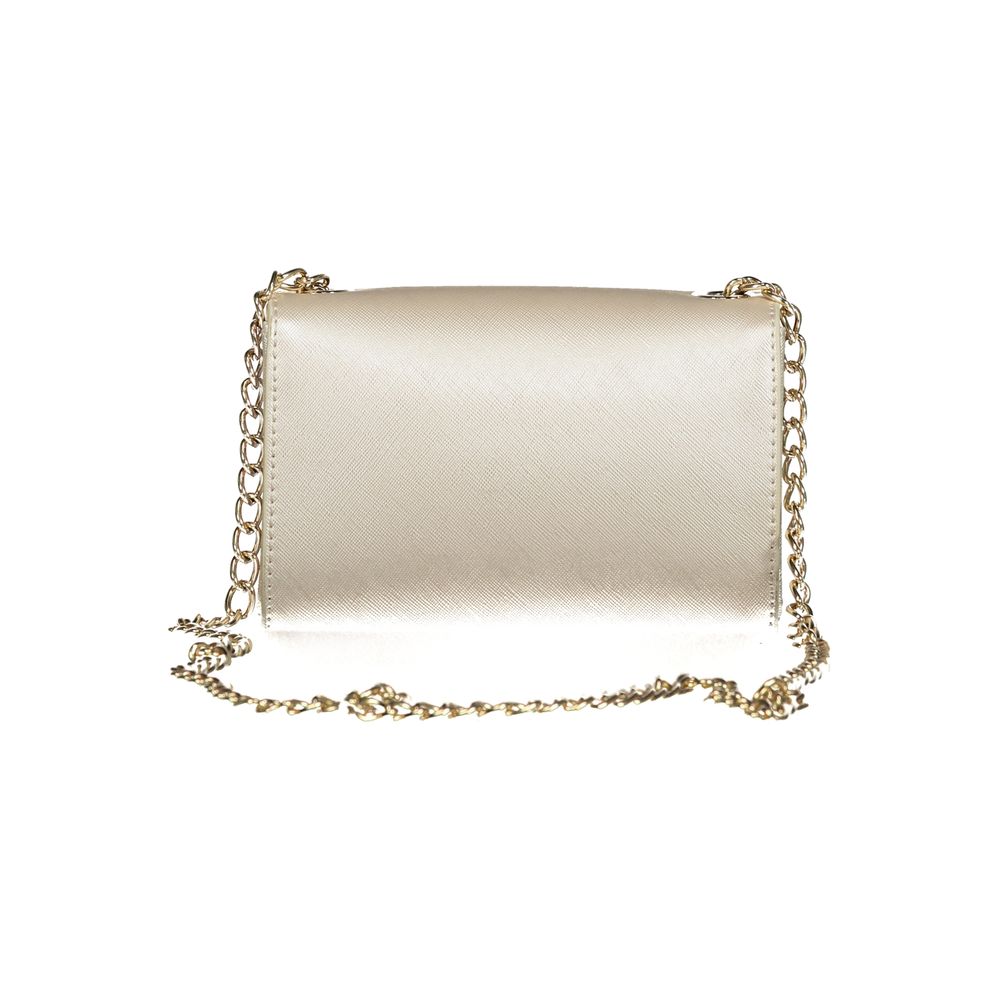 Mario Valentino Graue Polyethylen-Handtasche