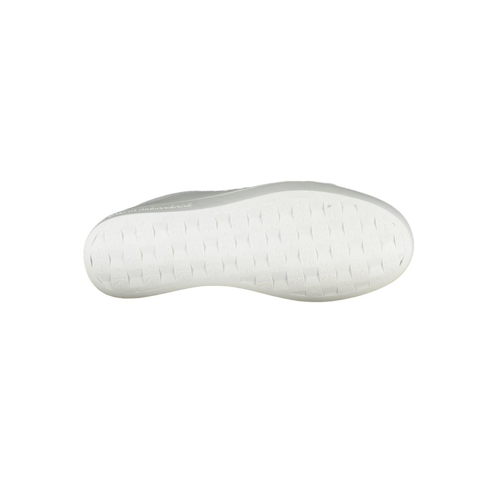 Calvin Klein Damen-Sneaker aus weißem Leder
