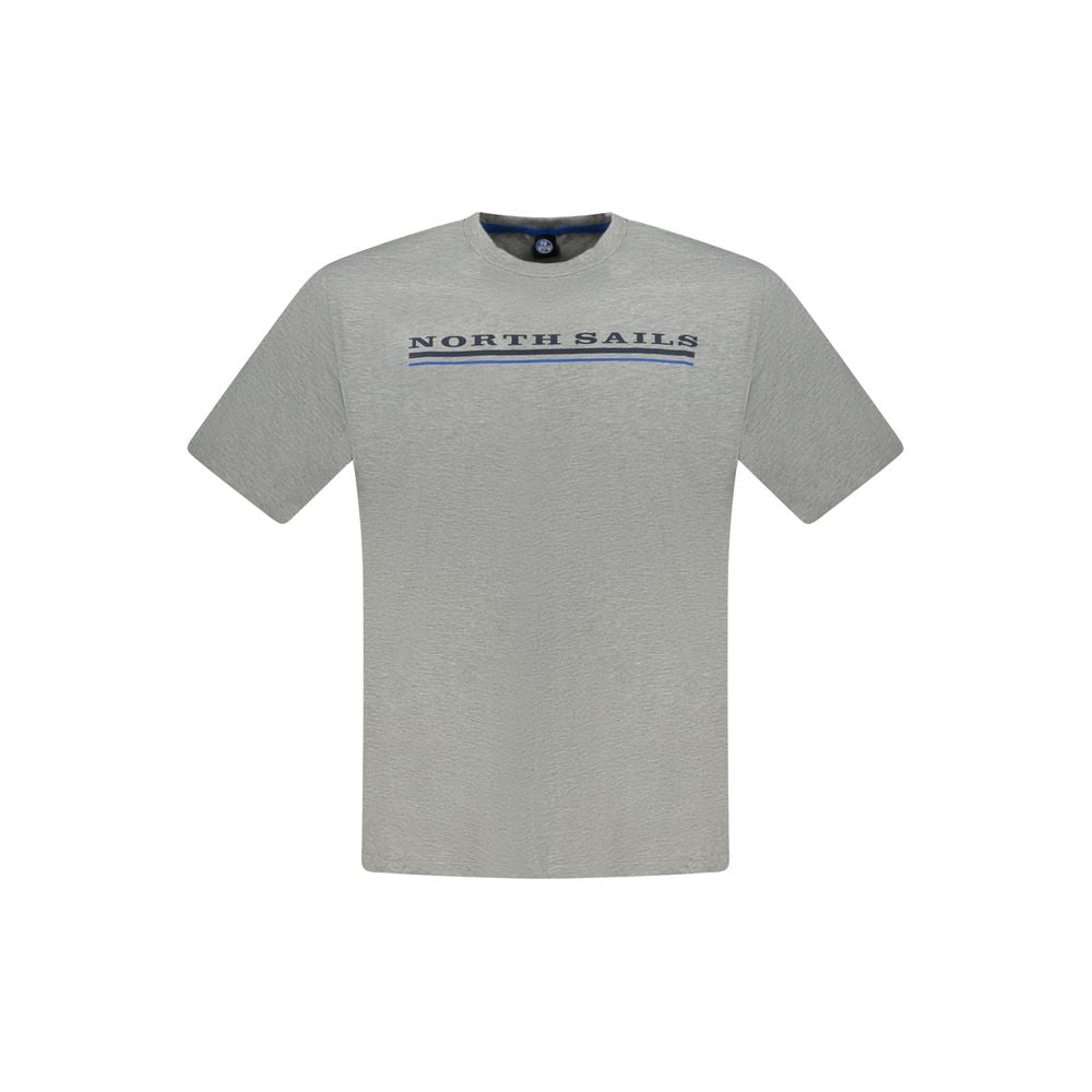 North Sails Herren T-Shirt aus brauner Baumwolle