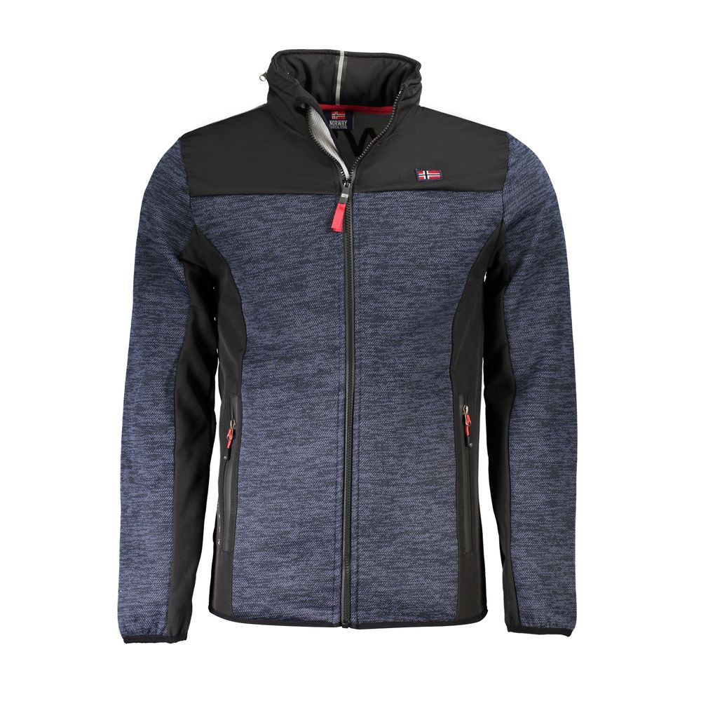 Norwegen 1963 Blaue Polyester-Herrenjacke
