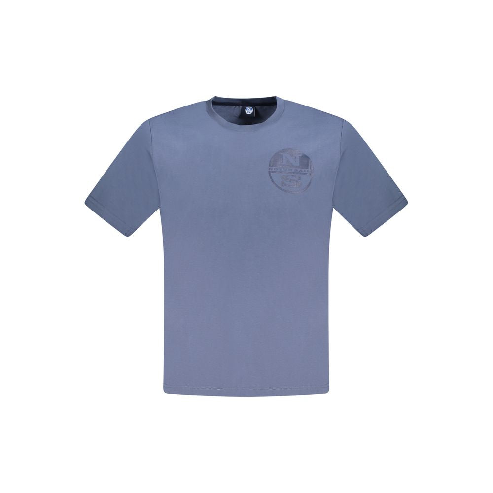 North Sails Herren-T-Shirt aus Baumwolle, Blau