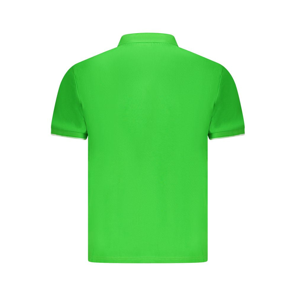 North Sails Herren-Poloshirt aus grüner Baumwolle