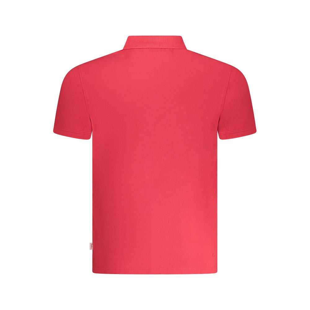 Pepe Jeans Rotes Poloshirt aus Baumwolle für Herren