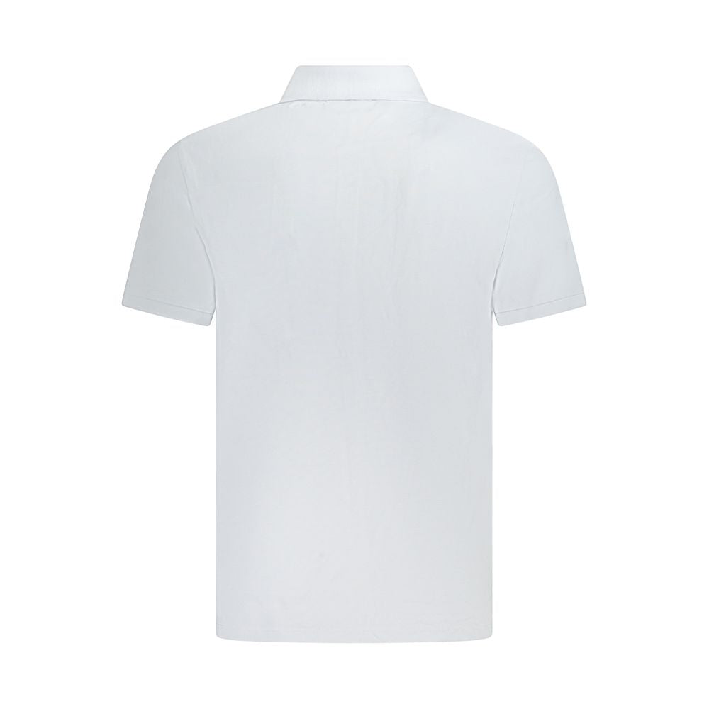 Calvin Klein Herren Poloshirt aus hellblauer Baumwolle