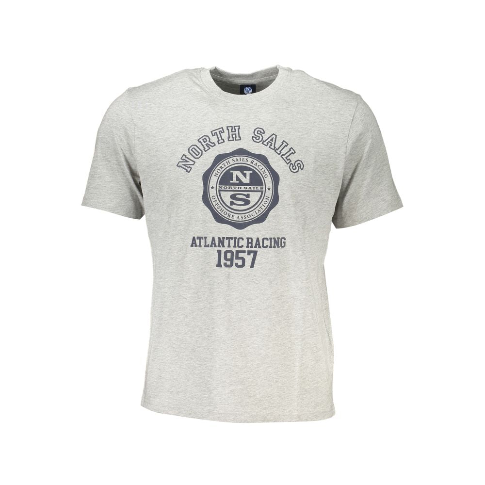 Graues Baumwoll-T-Shirt von North Sails