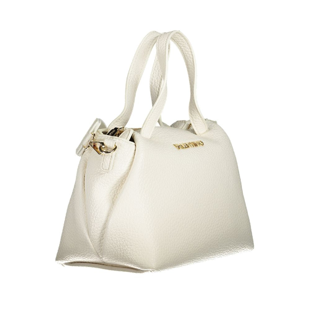 Mario Valentino – Weiße Polyethylen-Handtasche