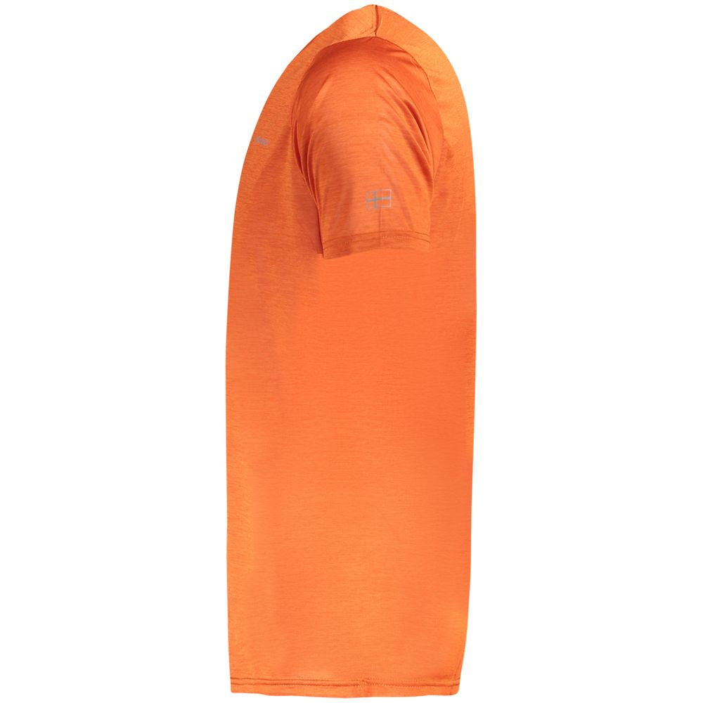 Norwegen 1963 Orange Polyester Herren T-Shirt