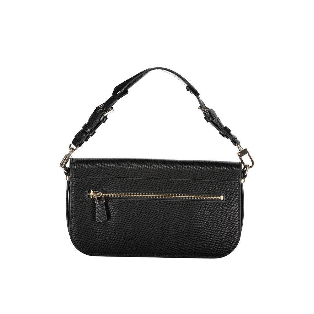 Guess Jeans – Schwarze Polyethylen-Handtasche