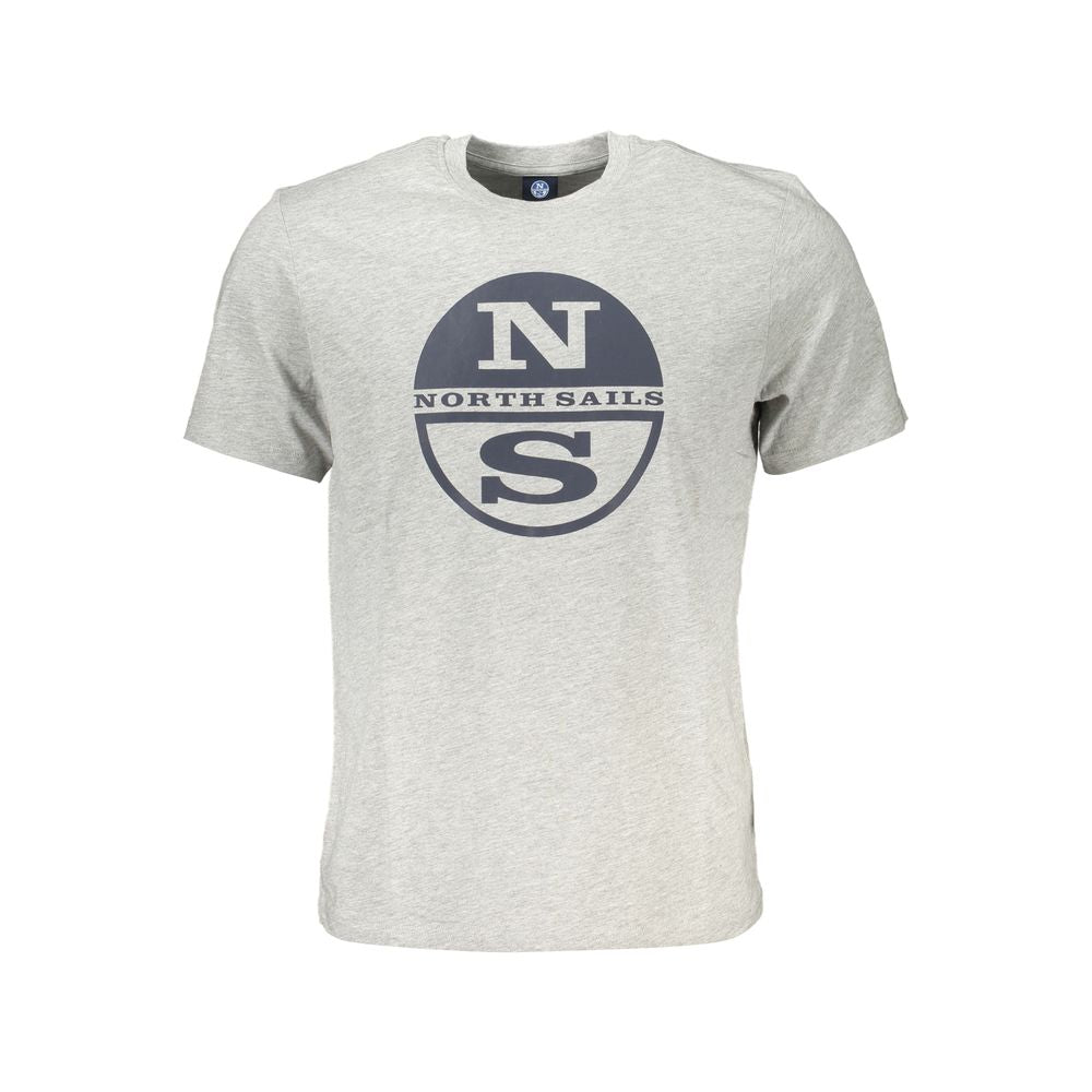 North Sails Herren T-Shirt aus brauner Baumwolle