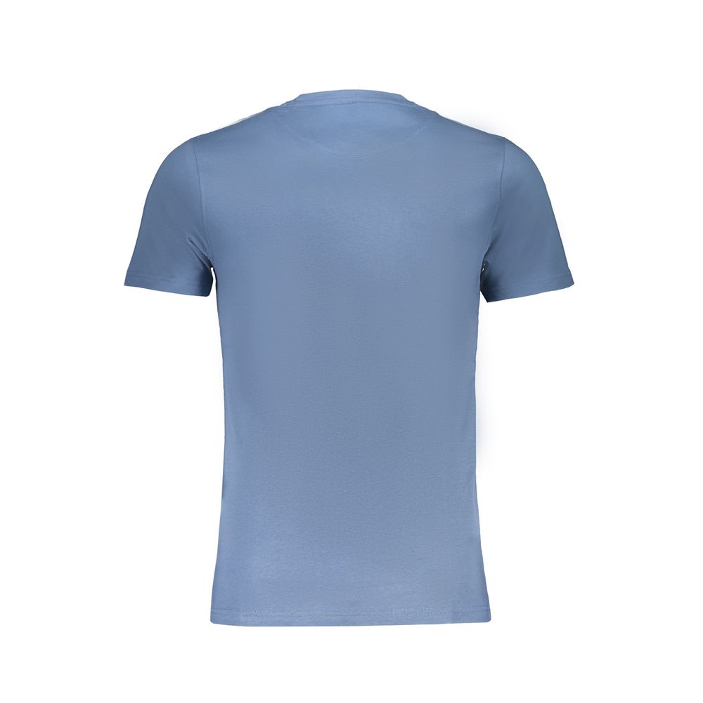 Blaues Baumwoll-T-Shirt von Harmont & Blaine