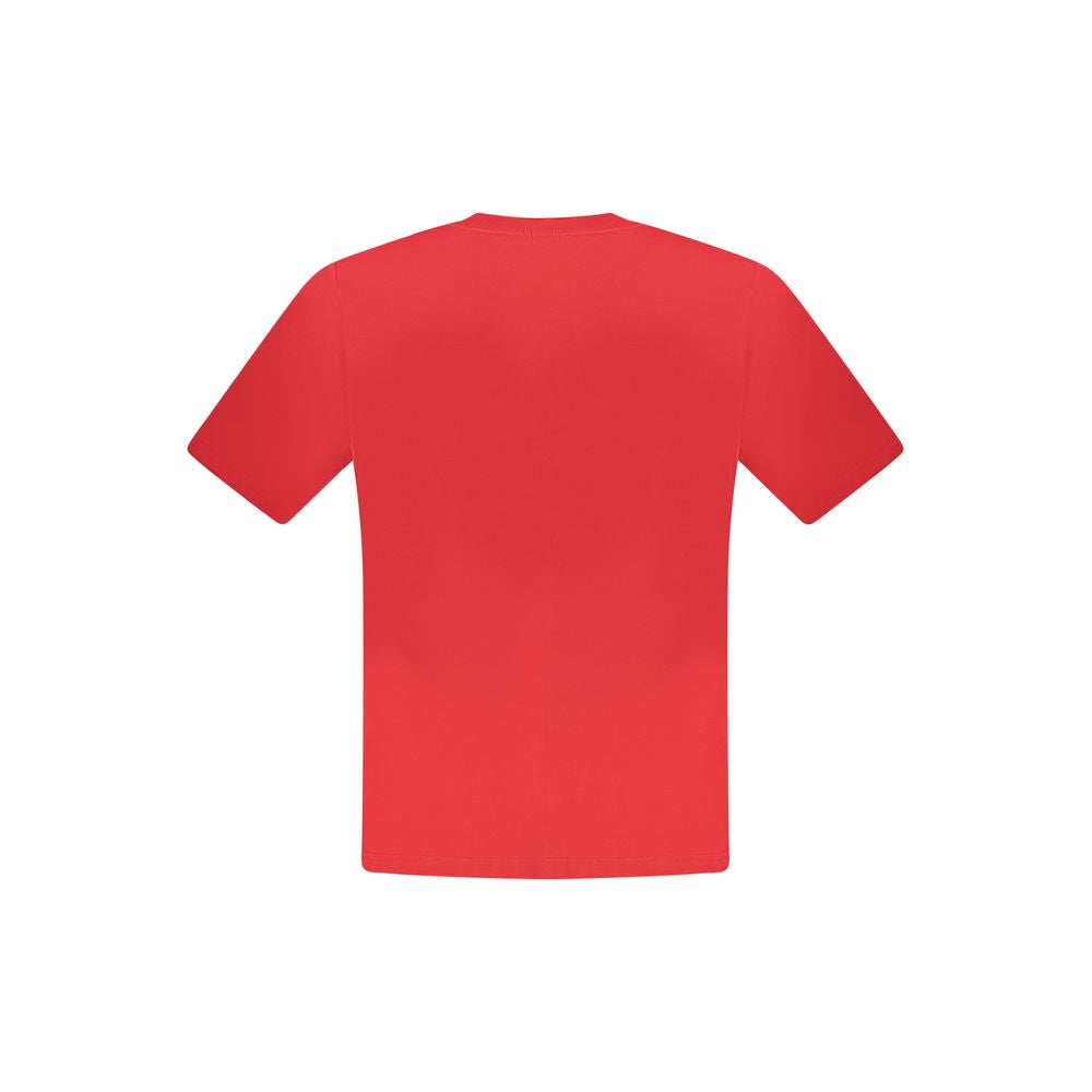 North Sails Herren T-Shirt aus roter Baumwolle
