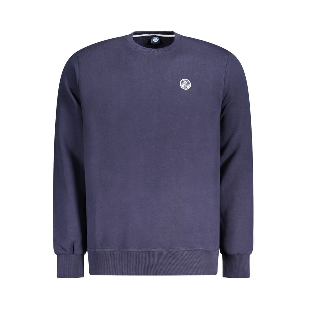 North Sails Herrenpullover aus blauer Baumwolle