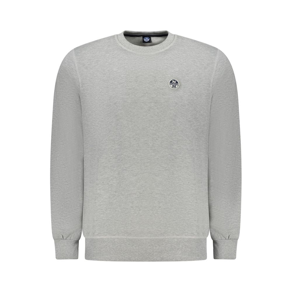 North Sails Brauner Baumwollpullover für Herren