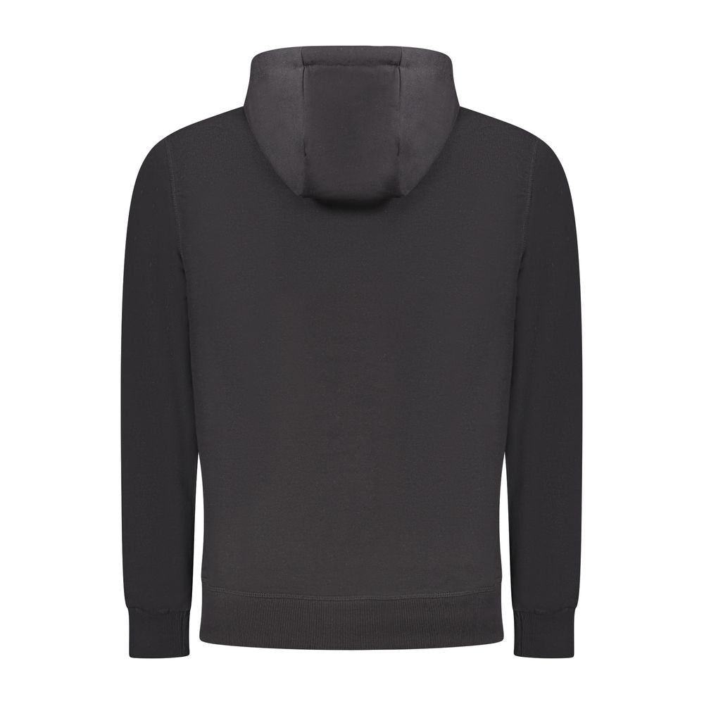 North Sails Herrenpullover aus schwarzer Baumwolle