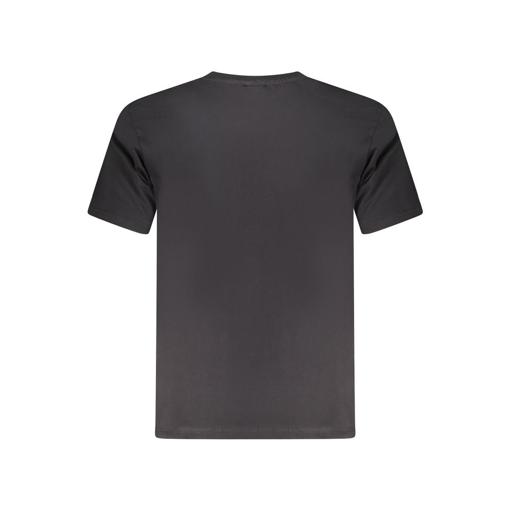 North Sails Herren-T-Shirt aus schwarzer Baumwolle
