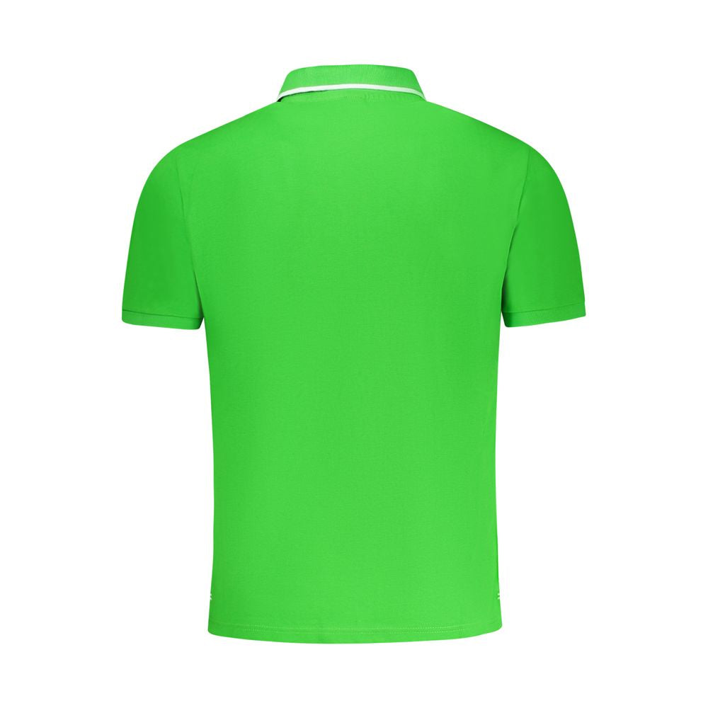 North Sails Herren-Poloshirt aus grüner Baumwolle
