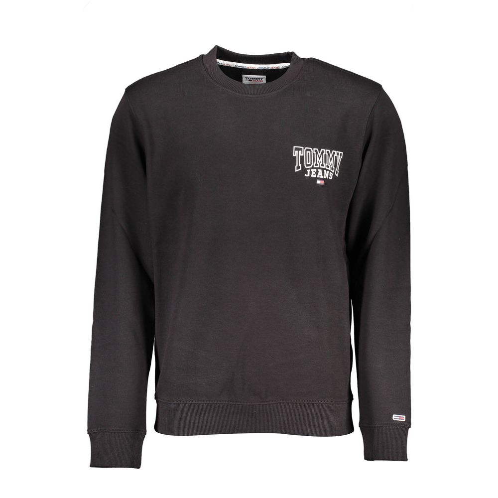 Tommy Hilfiger – Schwarzer Baumwollpullover