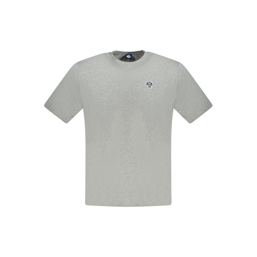 North Sails Herren T-Shirt aus brauner Baumwolle