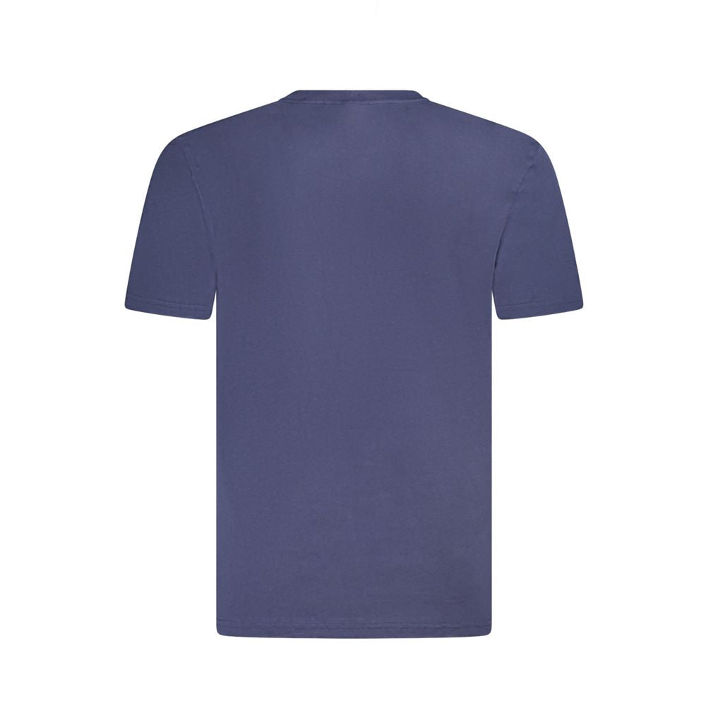 Marineblaues Baumwoll-T-Shirt