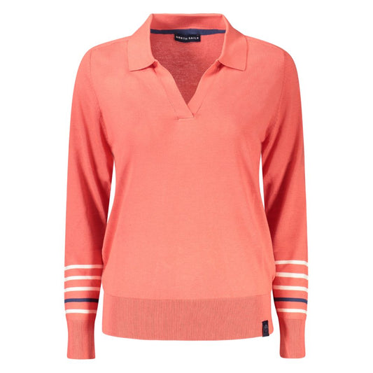 North Sails Pink Cotton Women Sweater