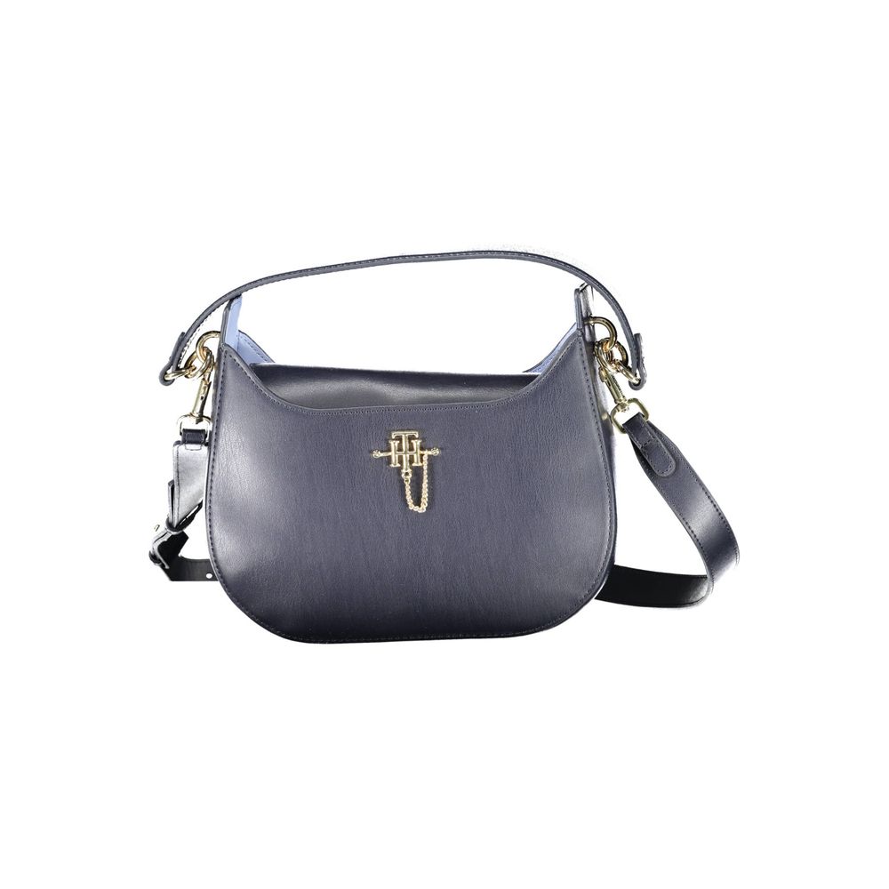 Tommy Hilfiger – Blaue Polyethylen-Handtasche