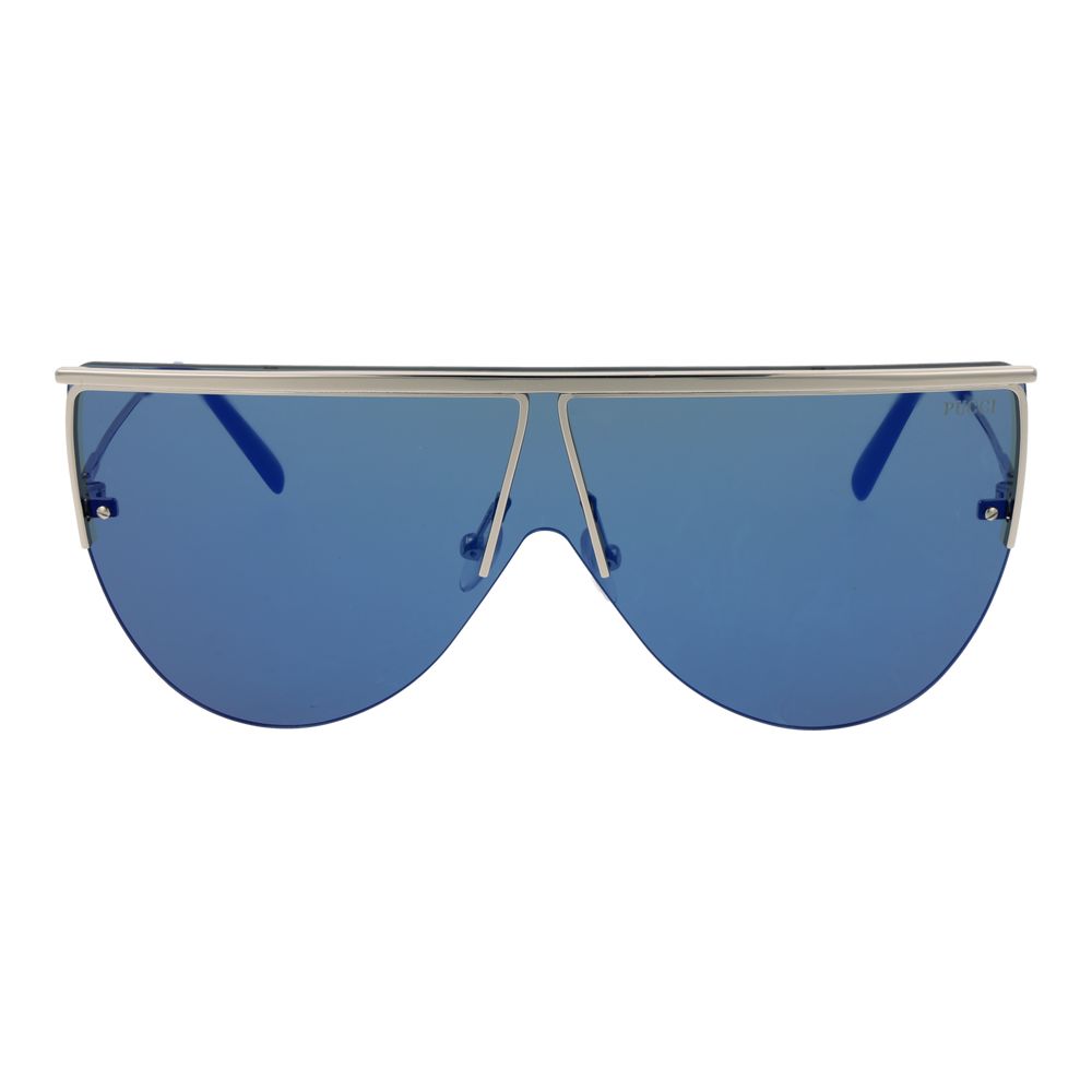 Emilio Pucci Silberne Damen-Sonnenbrille