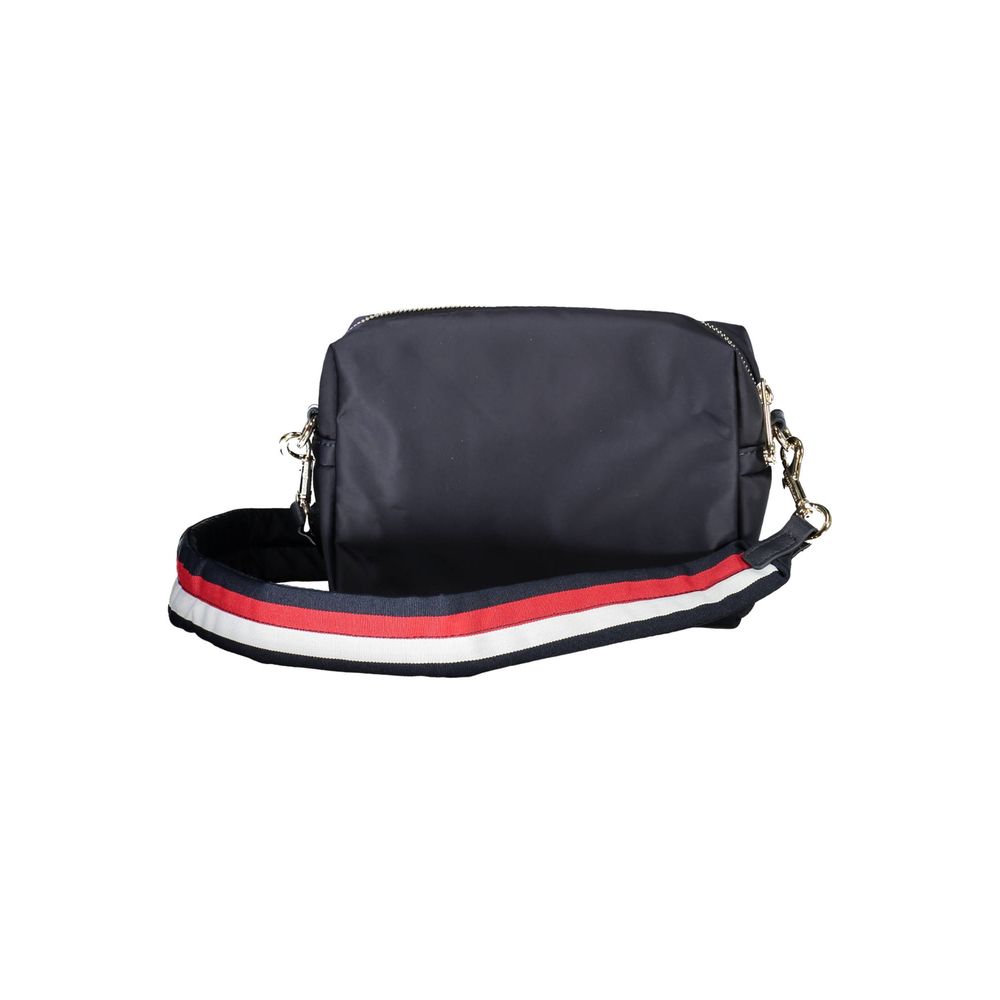 Tommy Hilfiger – Blaue Polyester-Handtasche